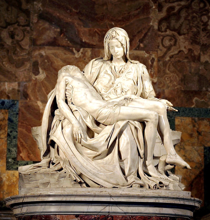 Michelangelo’s Pieta Marble Statue