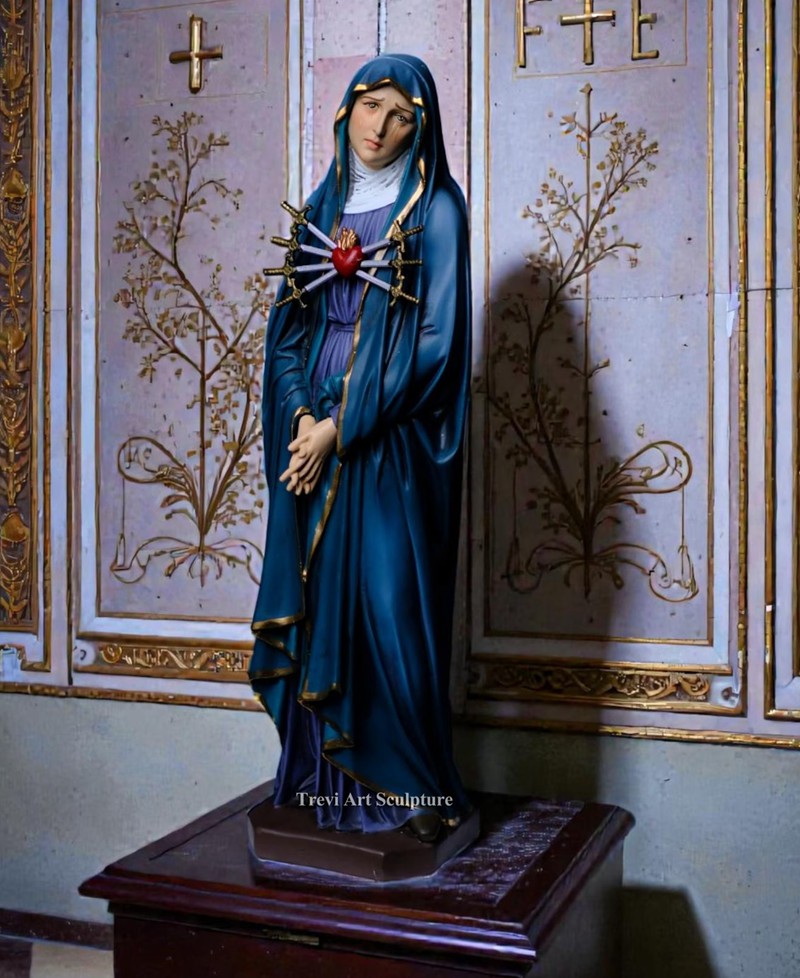 our lady of sorrow statue