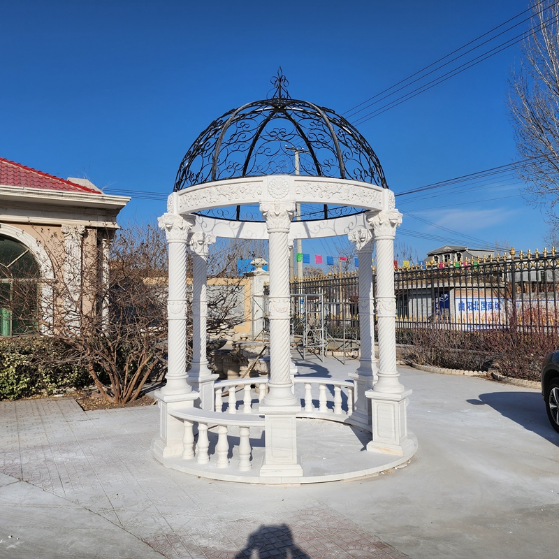 How to Install a Marble Gazebo