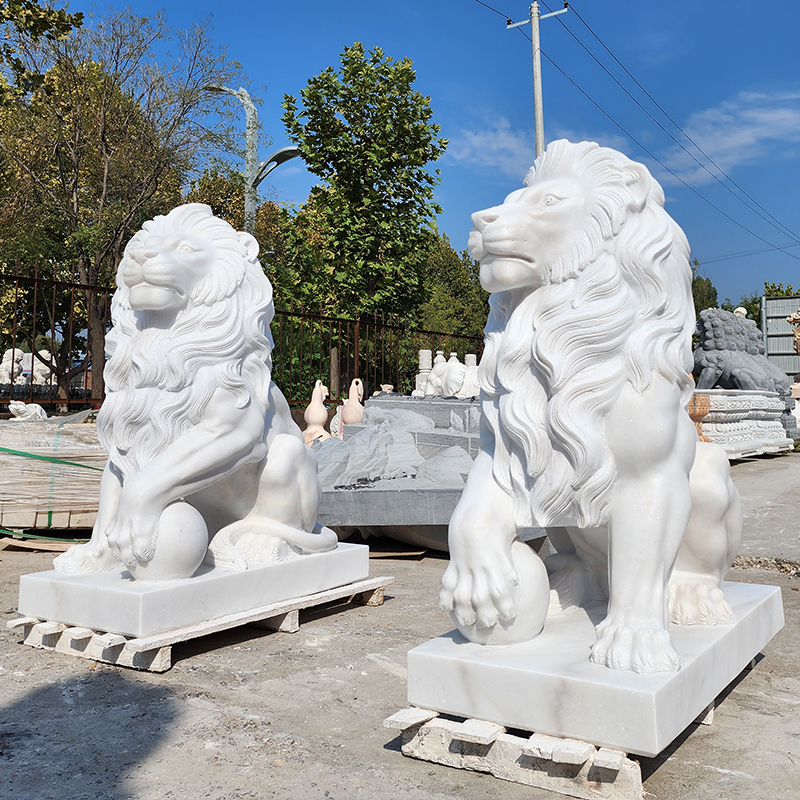 Meaning of Marble Lion Statue
