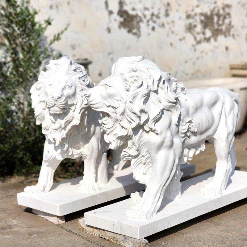 Top 6 Most Unique Marble Lion Sculpture Designs for Your Porch