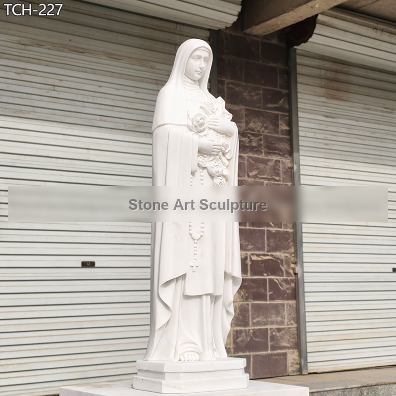 6 Feet Statue of St Therese of Lisieux for Sale TCH-227 detail image