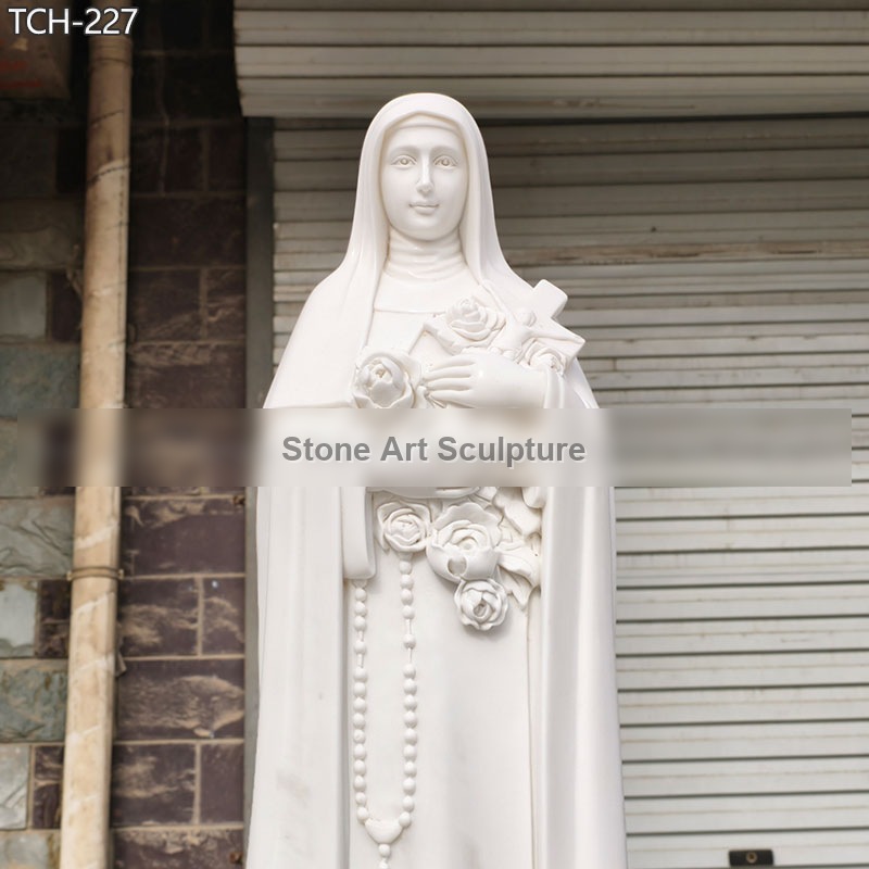 6 Feet Statue of St Therese of Lisieux for Sale TCH-227 detail image