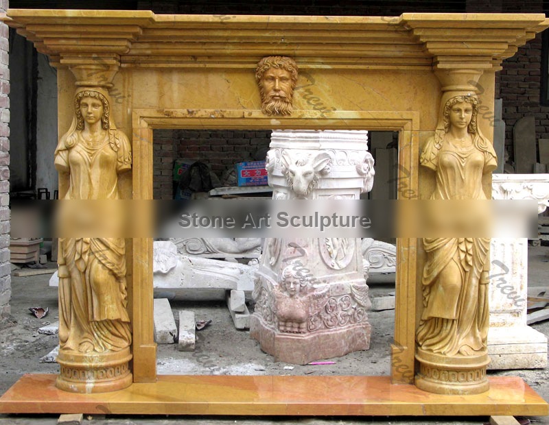 Buy corner fireplace mantels ornaments home depot idea TMFP-09 detail image