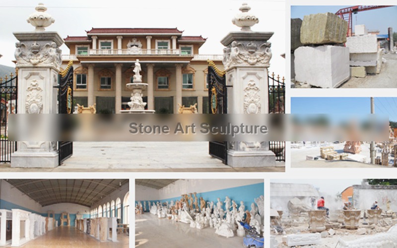 White Marble Religious Jesus Christ Statue with Angels Statue Design for Sale CHS-751 detail image