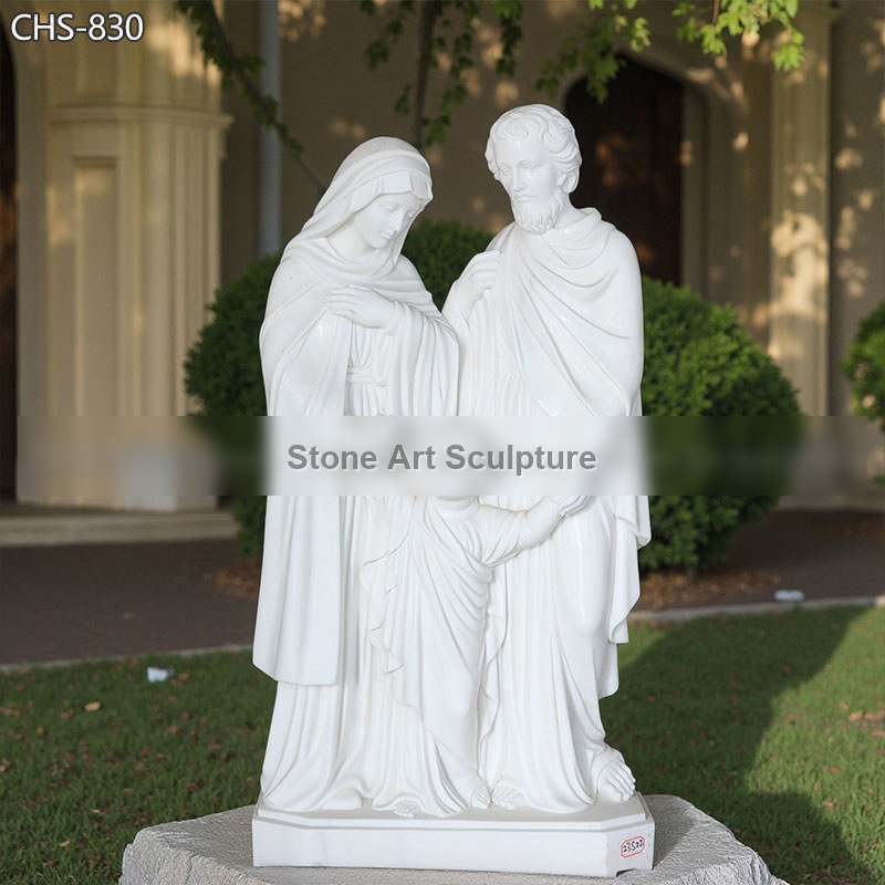 6 feet Marble Holy Family Statue Catholic Church Decor CHS-830