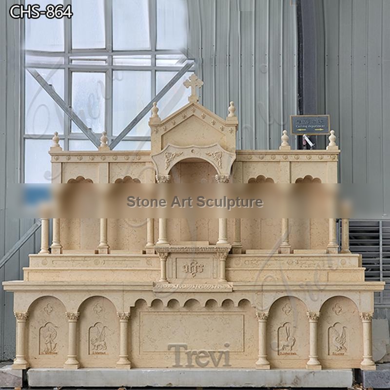 Modern Marble Main Altar Table Designs for Church Home Suppliers CHS-864