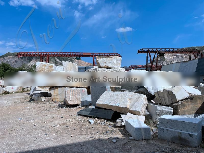 Life-Size Marble Jesus with Open Arms Statue Manufacturer CHS-868 detail image