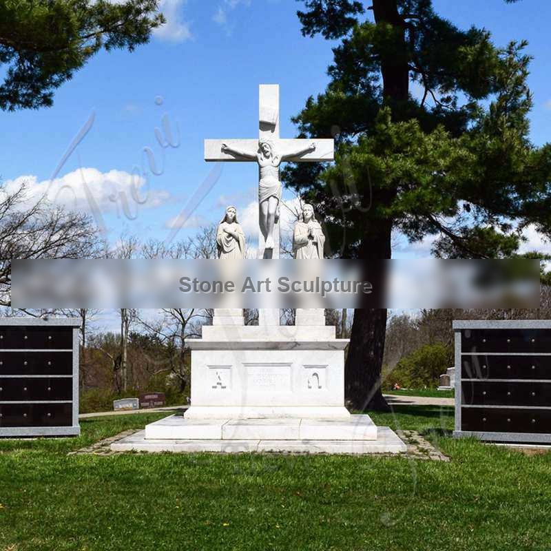 Marble Life-size Catholic Crucifixion of Jesus Statues for Sale CHS-896 detail image