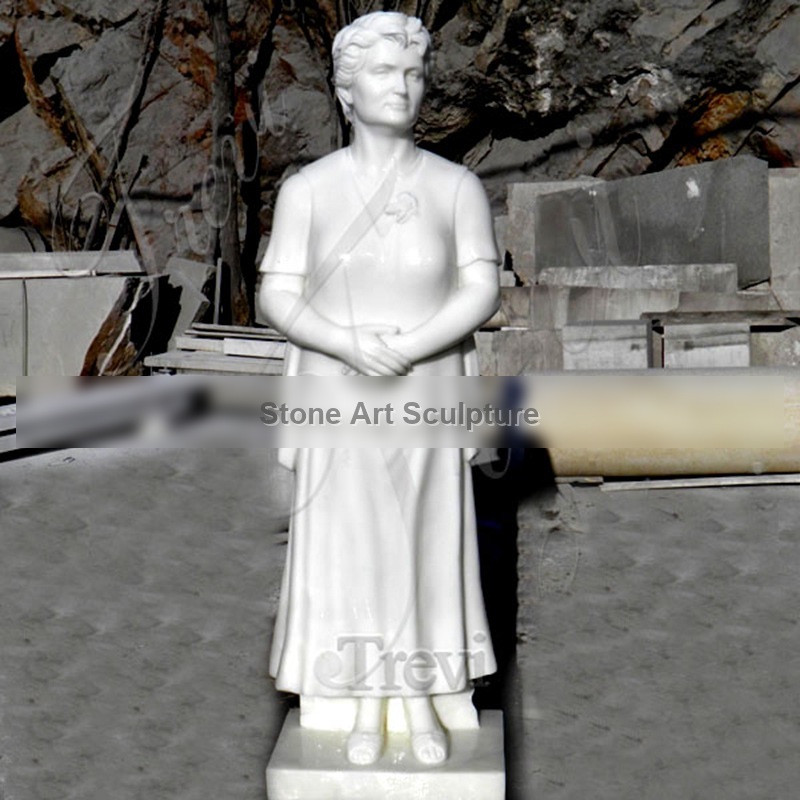 Custom Made Marble Photo Statues of Yourself Costs for Sale TMC-27 detail image