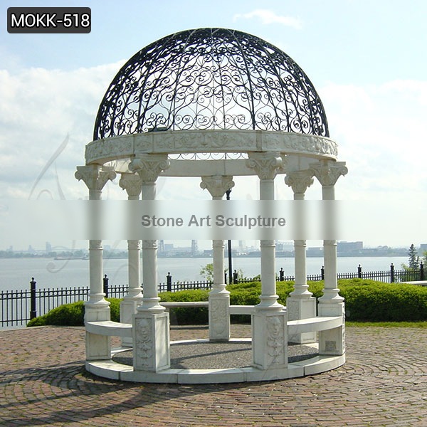 Gazebo Manufacturer Large Marble Gazebo Wedding Gazebo Decor for Sale Mokk-518
