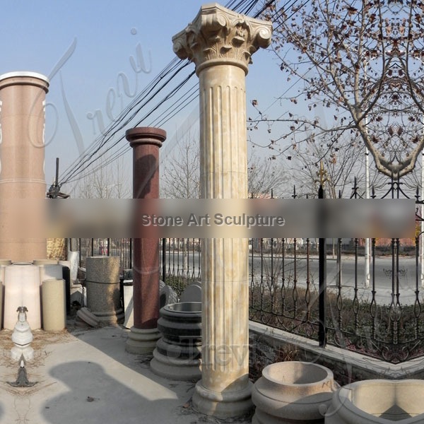 Large House Solid Marble Corinthian Columns for Sale TMC-11