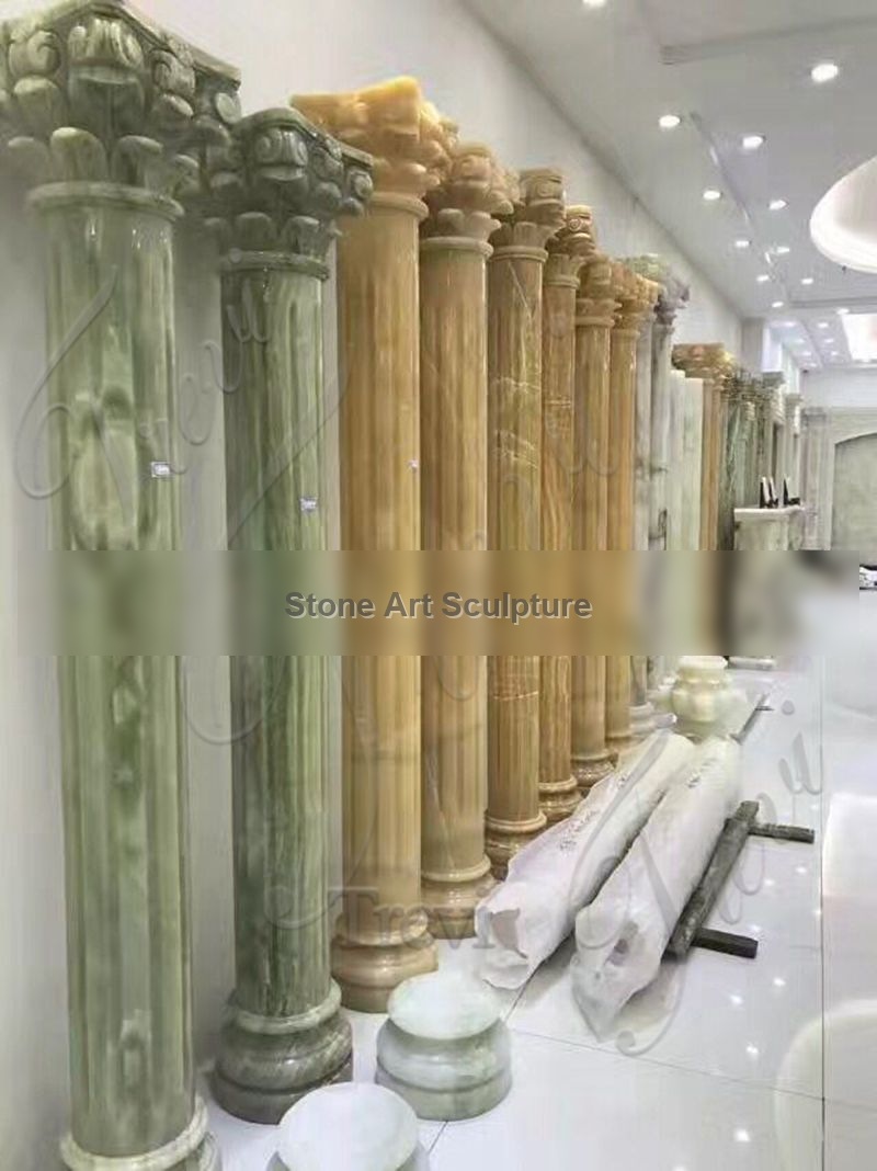 Marble Column Home Outdoor decor for Sale detail image