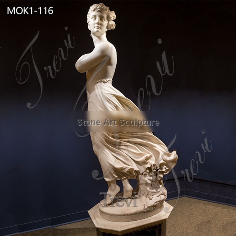 Beautiful Marble the West Wind Sculpture Replica MOK1-116 detail image