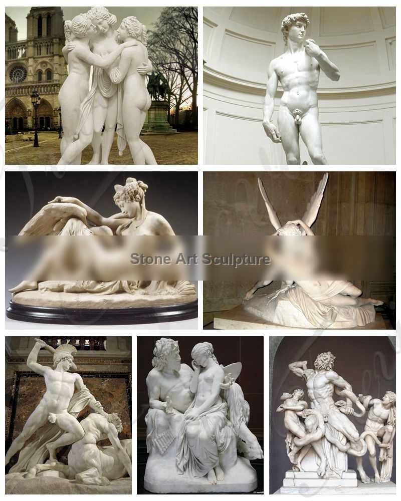Outdoor Marble Piazza Venezia Statue in Rome for Square decor MOKK-247 detail image