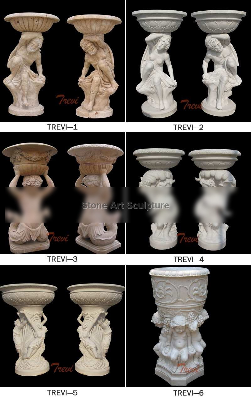 Extra Large Outdoor Stone Planters from Factory Supply for Sale MOKK-44-2 detail image