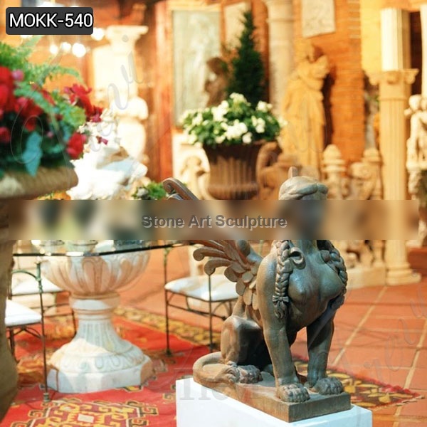 Handmade Famous Sphinx Marble Statue with Competitive Price MOKK-540