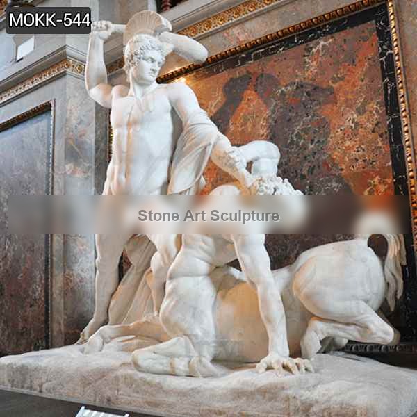 Famous Theseus Defeats the Centaur Marble Sculpture Replica MOKK-544