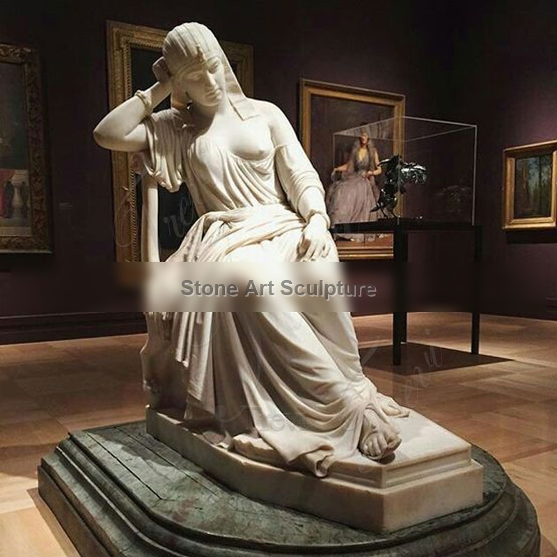 Famous Letizia Ramolino Bonaparte Marble Statue for Sale MOKK-546 detail image
