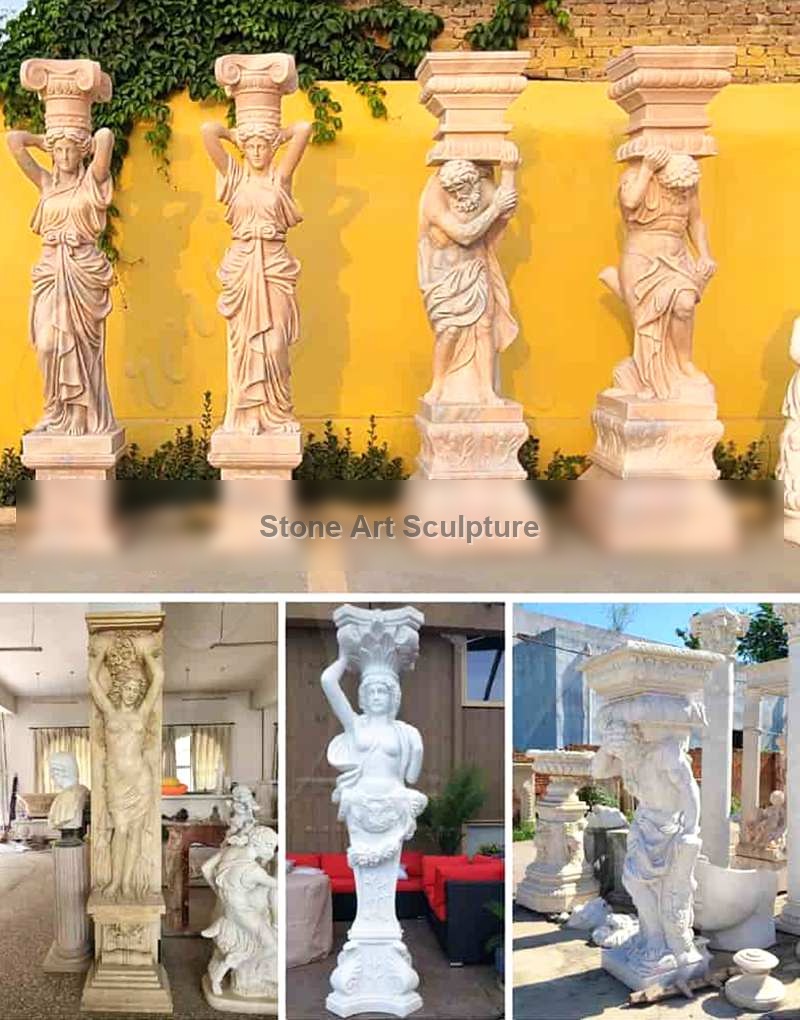 Classical Marble Wedding Columns for Sale Craigslist MOKK-575 detail image