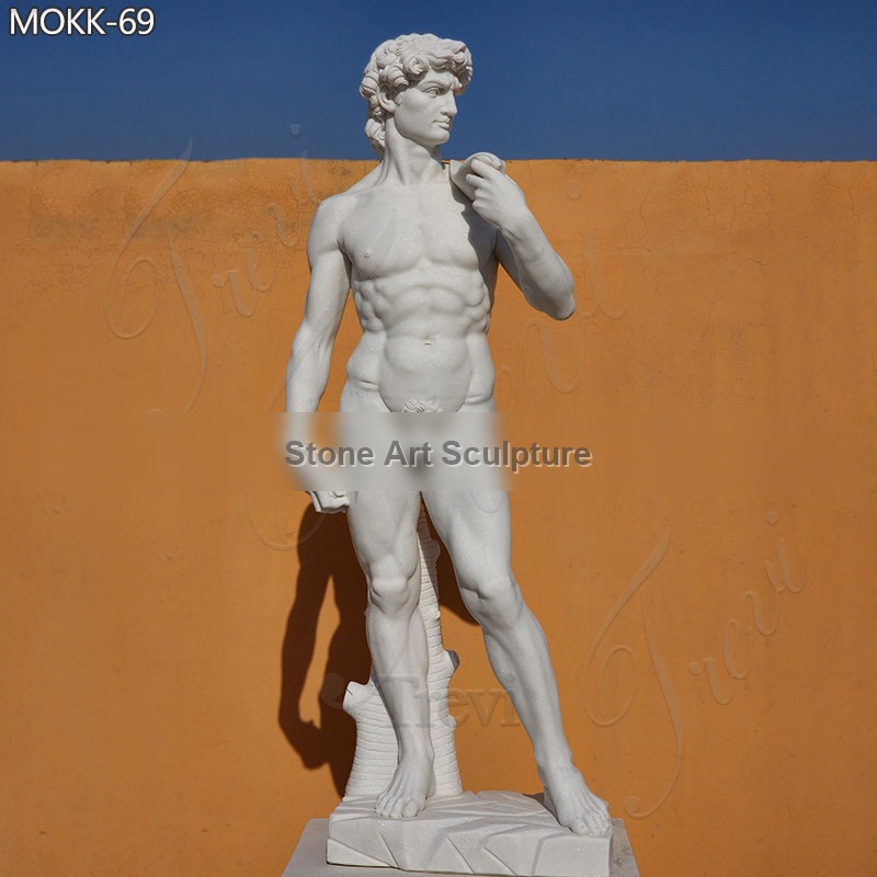 Garden Naked Statue Famous David Marble Statue for Sale MOKK-69