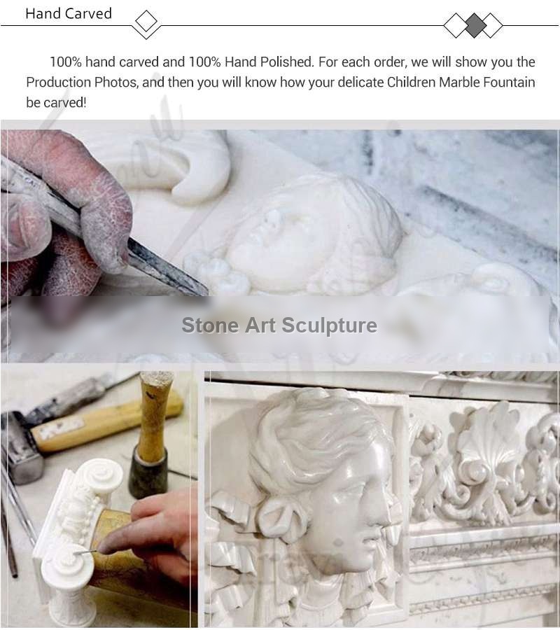 Hot Sale Classic Design Marble Flower Pots for Garden Decoration MOKK-717 detail image