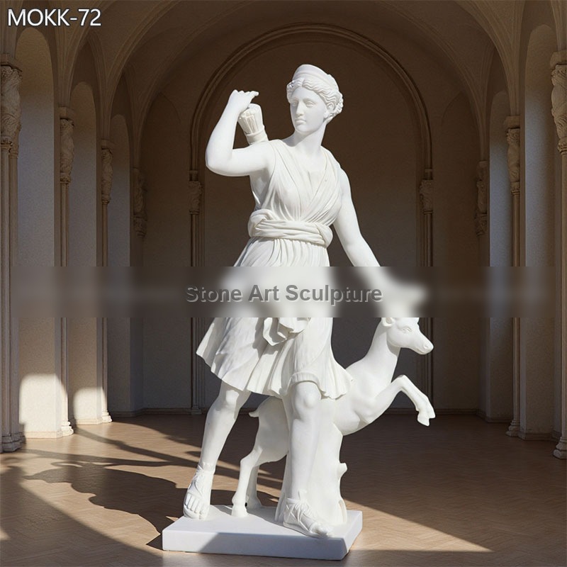 Outdoor Marble Artemis Diana Statue Garden Decor MOKK-72