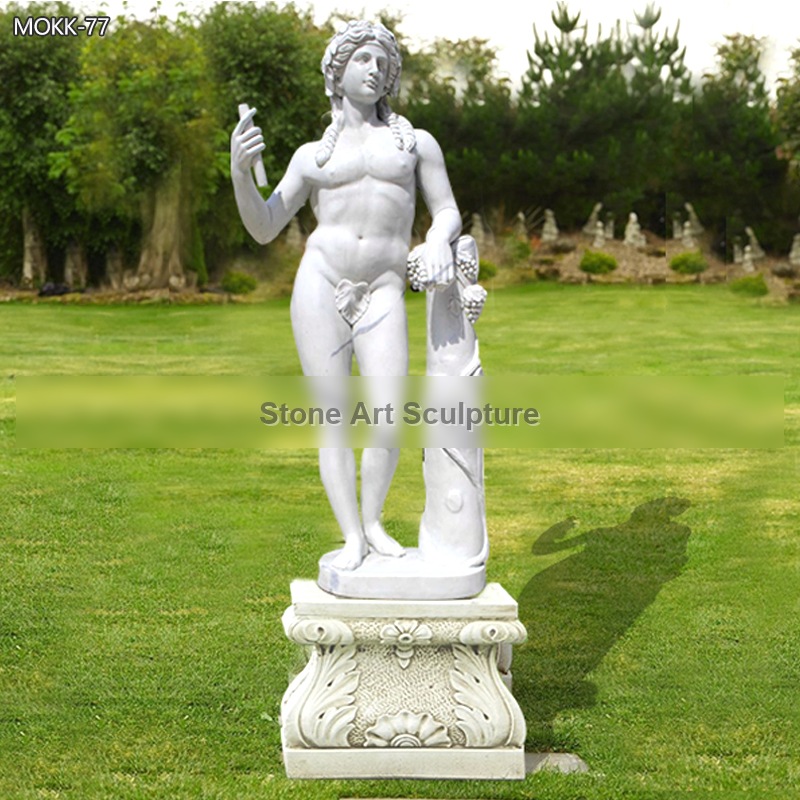 Marble Famous Garden Sculptures God of Wine Dionysus for sale MOKK-77