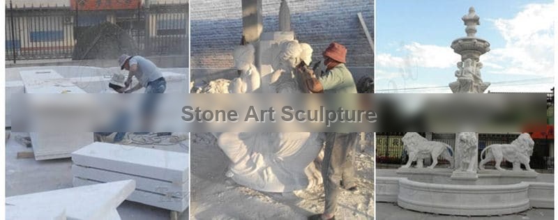Yard Decoration Outdoor Marble Water Fountain for sale MOKK-797 detail image