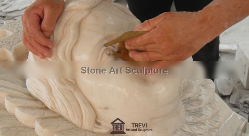 Garden Marble Statues Beige Four Seasons Goddess Sale MOKK-810 detail image