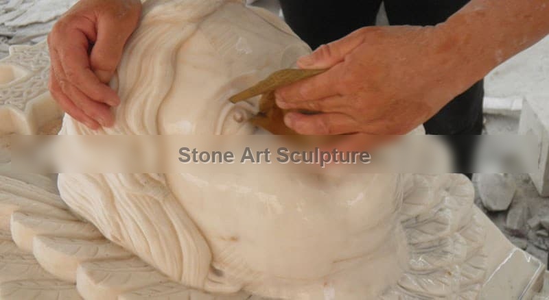 Marble Garden Statue Life Size Cream Color Four Seasons for Sale MOKK-811 detail image