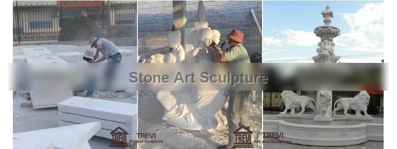 Garden Decoration Outdoor Marble Fountain for sale MOKK-826 detail image