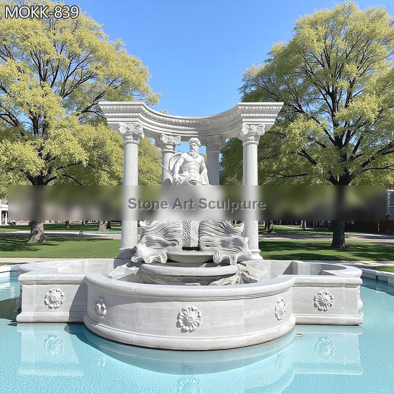 Custom Trevi Fountain with Poseidon Statue MOKK-839