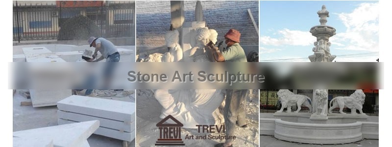 Small Size Outdoor Marble Fountain for sale MOKK-840 detail image