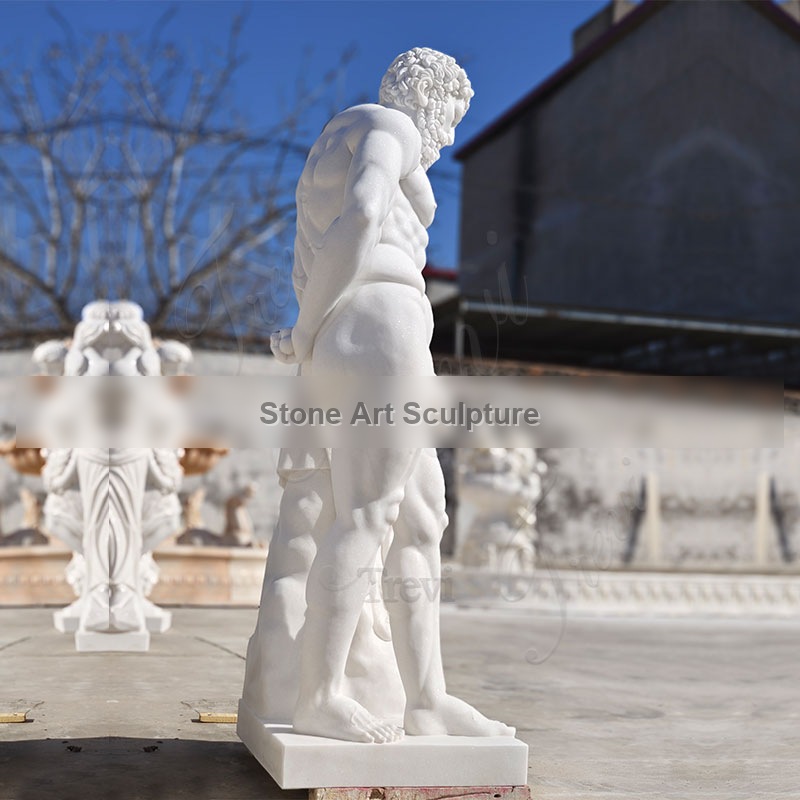 Life Size Marble Hercules Statue Custom Design for Sale MOKK-863 detail image