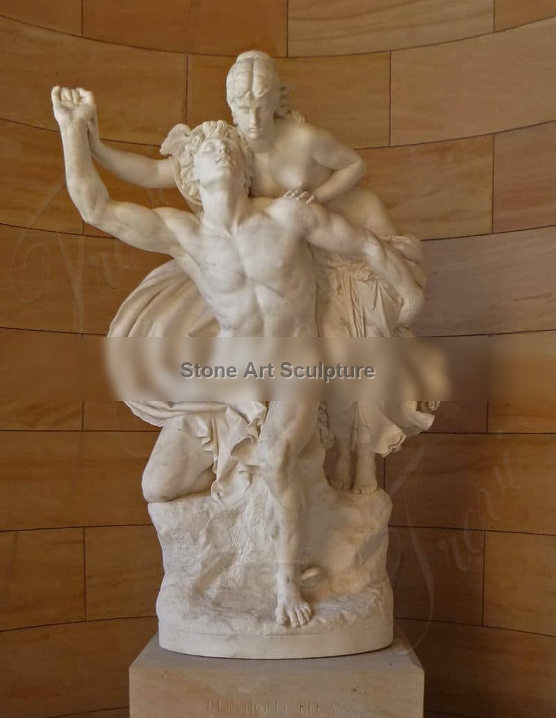 Marble Life-size Statues for Sale Merkur And Psyche Reinhold Begas Art MOKK-928 detail image