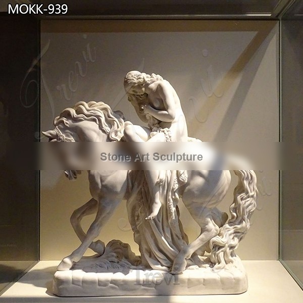 Classical Marble Lady Godiva Statue Garden Decor for Sale MOKK-939