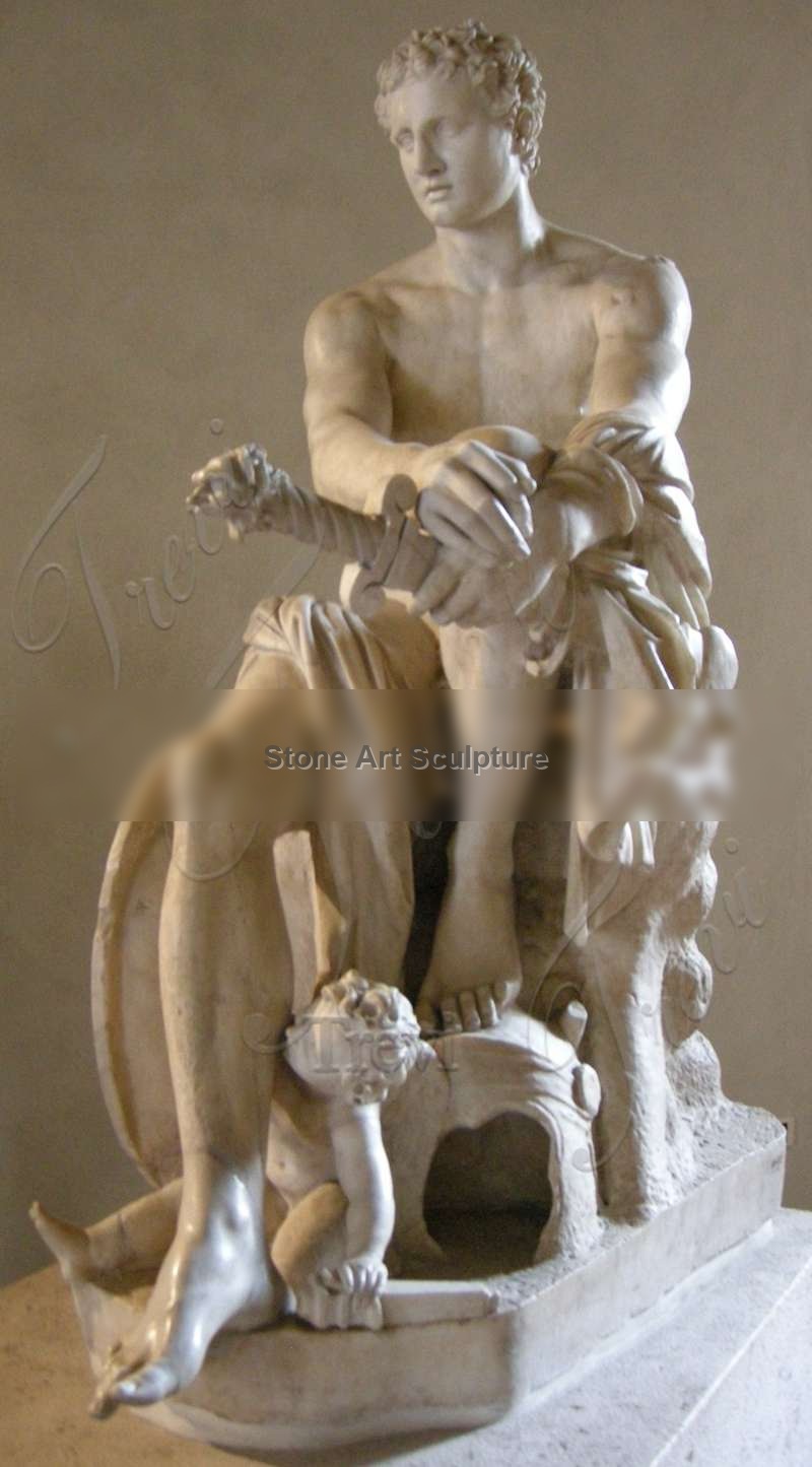 White Famous Marble Statue Greek Art for Sale MOKK-940 detail image