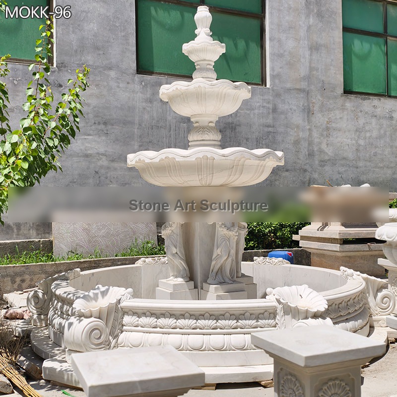 3 Tier Water Fountain for Outdoor Driveway MOKK-96 detail image