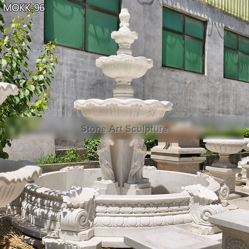 3 Tier Water Fountain for Outdoor Driveway MOKK-96 detail image