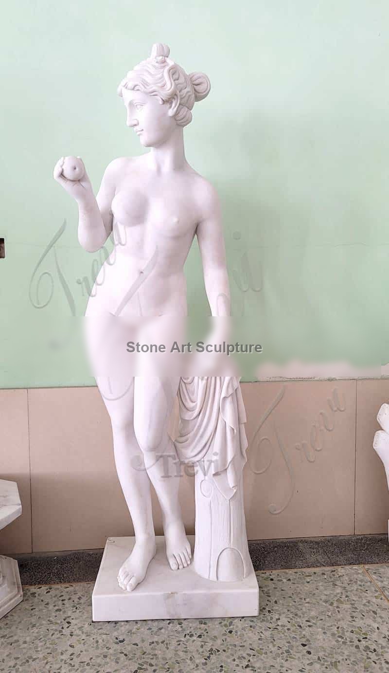 Marble Aphrodite of Knidos Statue Greek Outdoor Decor MOKK-973 detail image