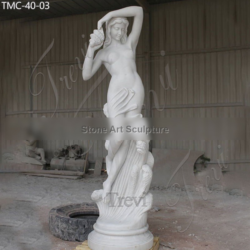 Outdoor Full Size Beautiful Nude Woman Garden Statues for Sale TMC-40 detail image