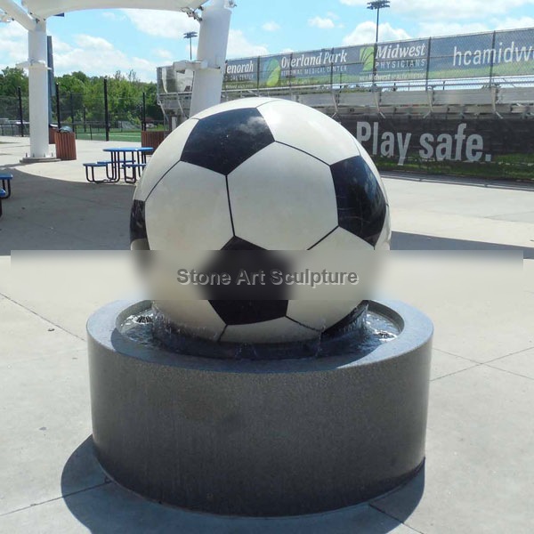 Outdoor granite sphere water feature patio fountains for sale MOKK-178