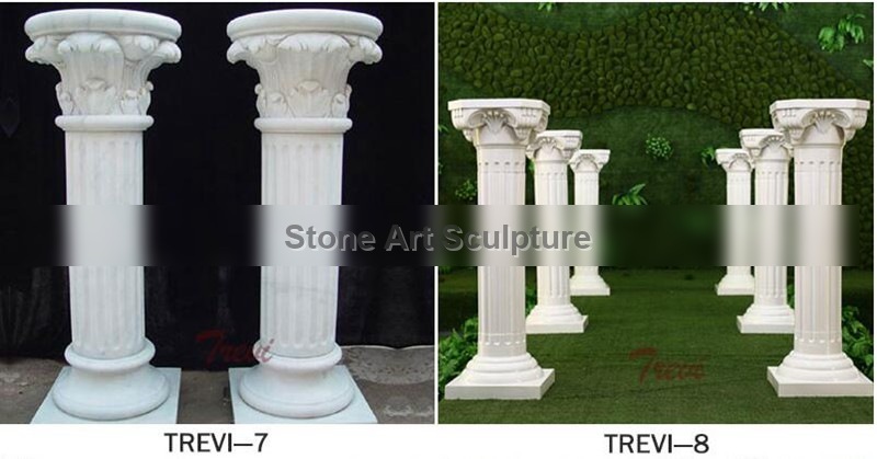 Roman Decoration Marble Columns and Pillars for Sale TMC-07 detail image