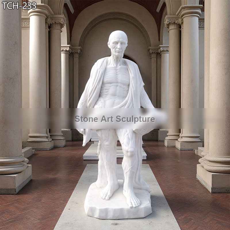 High-Quality Marble St Bartholomew Statue Supplier TCH-233