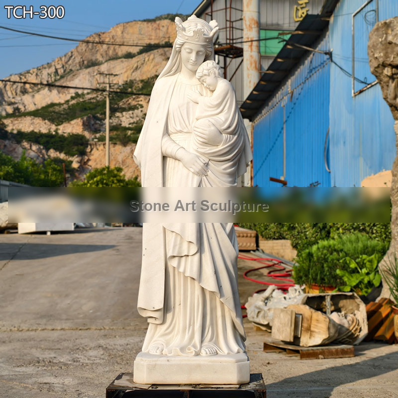 6 Feet Our Lady Seat of Wisdom Statue TCH-300 detail image