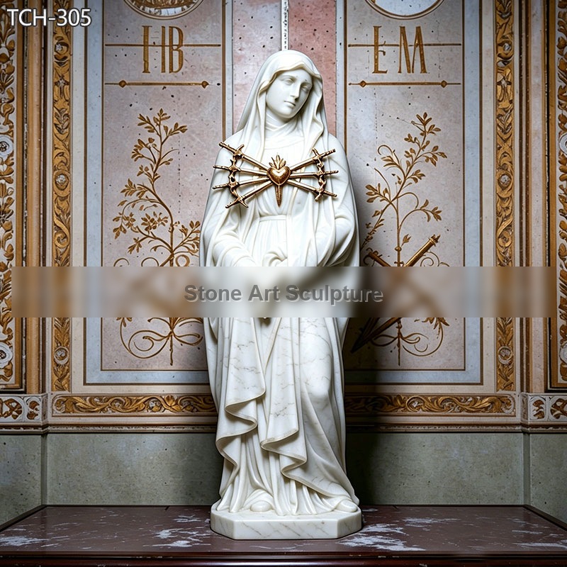 Marble St Mary MacKillop Statue