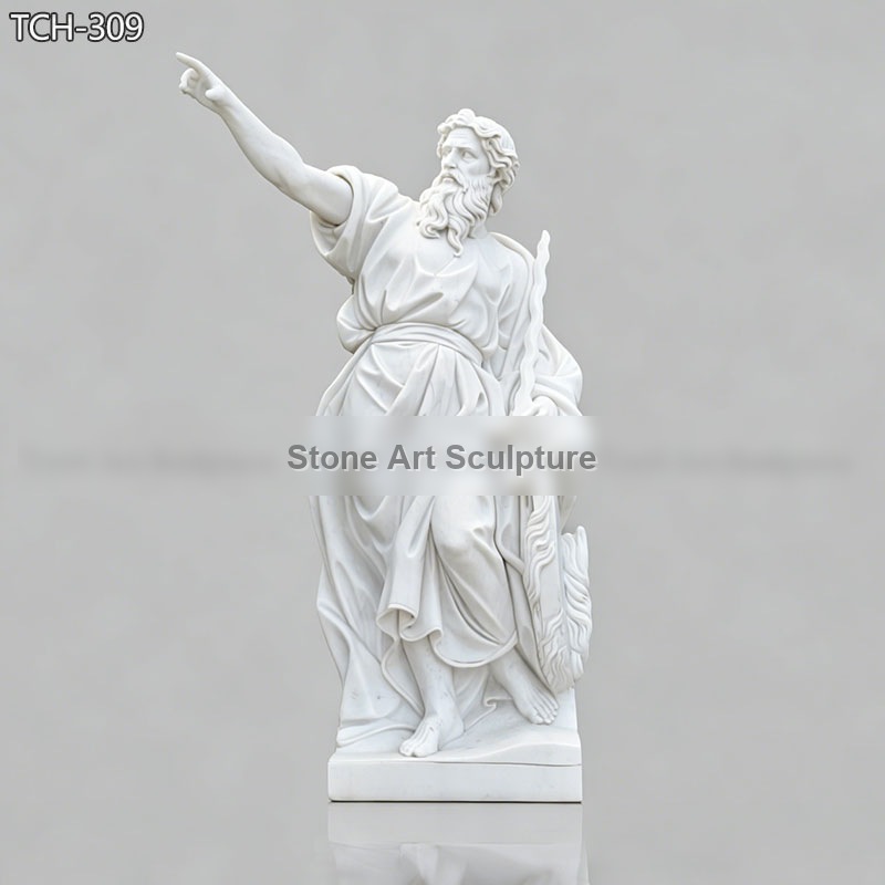Outdoor St Elijah Statue detail image