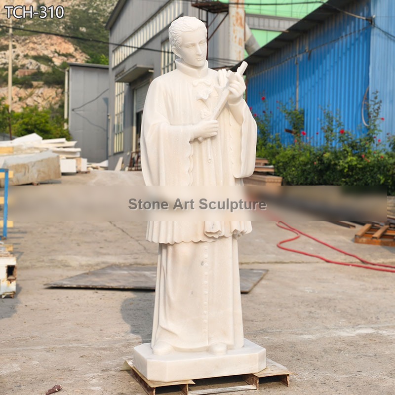 Life Size St.Aloysius Statue detail image