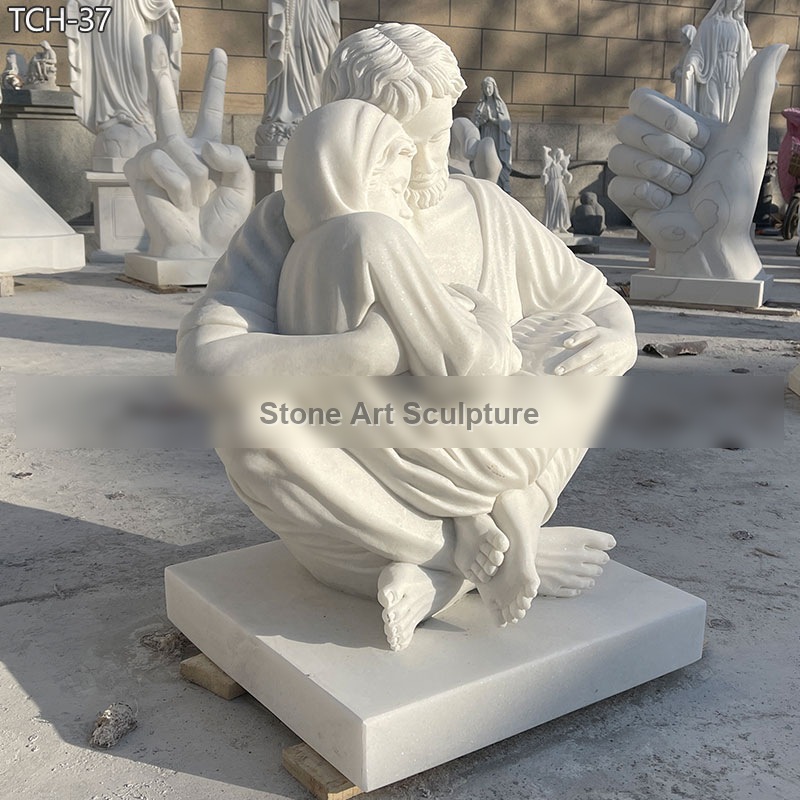 Timothy P. Schmalz Holy Family Statue a Quiet Moment Replica for Sale TCH-37 detail image
